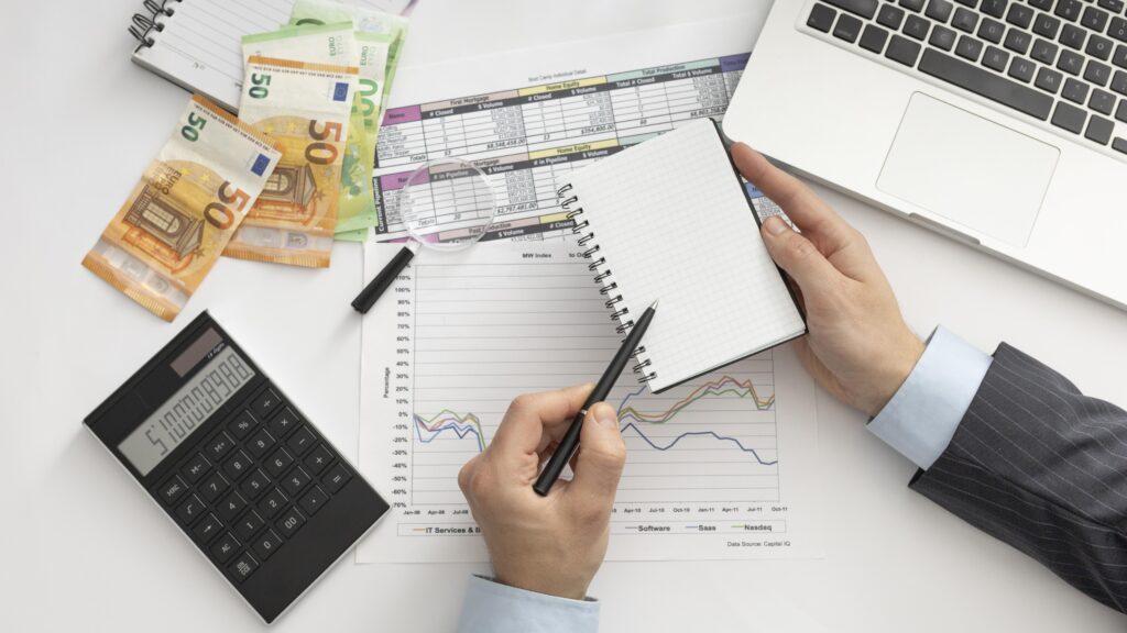 top-view-business-man-checking-finance-manners